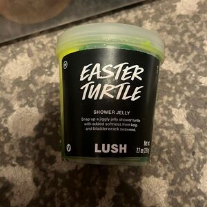 Lush cosmetics Easter turtle shower jelly